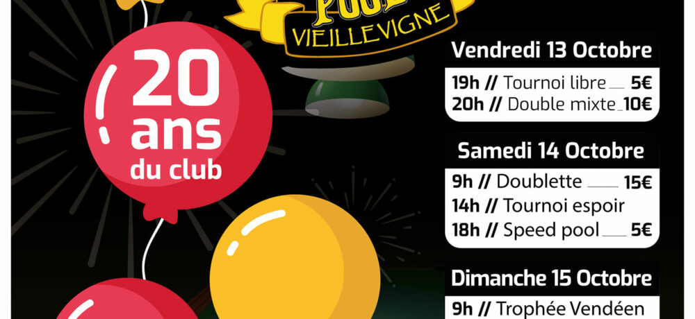 Les Troll’s Pool accueilleront la prochaine étape du Trophée Vendéen 2023-2024
